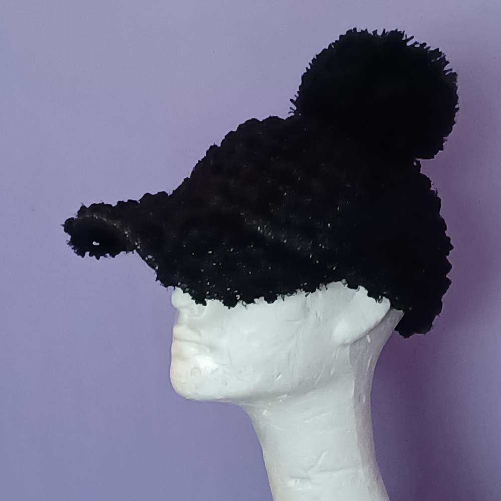 Black Knit Hat